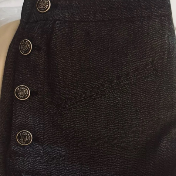 Bird by Juicy Couture 98% Wool Cuff Shorts “Newsies” Workwear & Adjustable Back - Picture 3 of 8